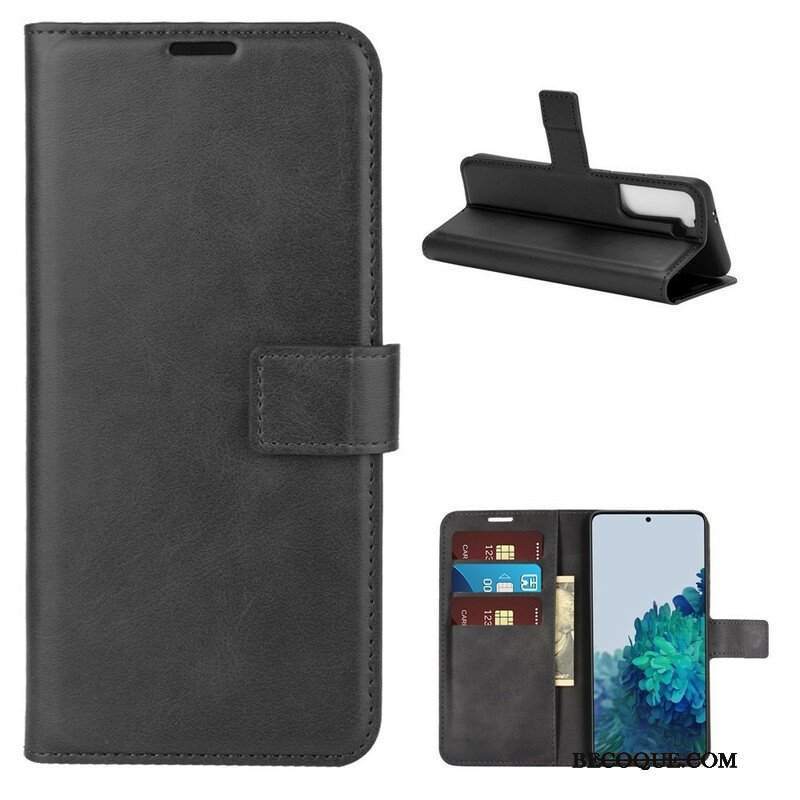 Etui Folio do Samsung Galaxy S21 5G Wąski Krój Ze Sztucznej Skóry