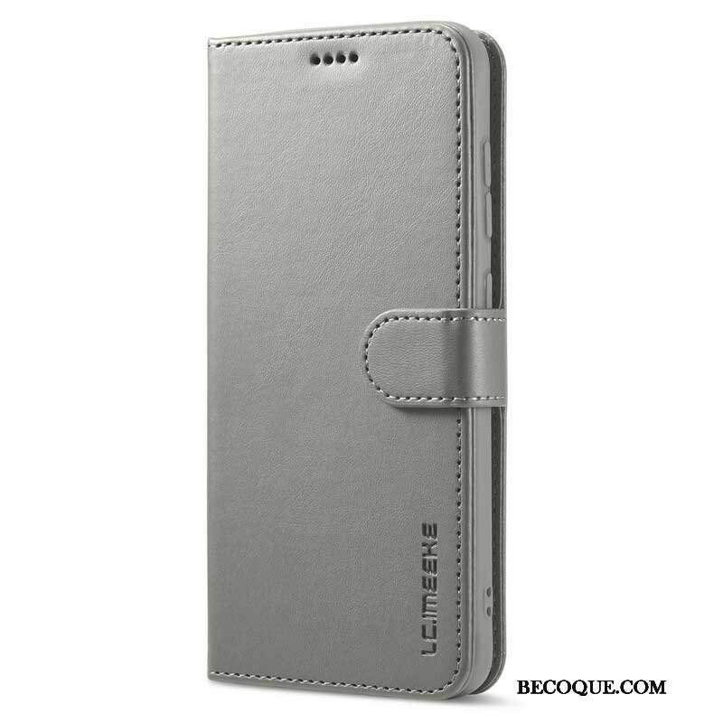 Etui Folio do Samsung Galaxy S21 FE Lc.imeeke Efekt Skóry