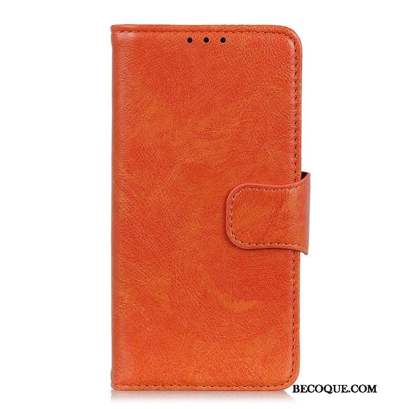 Etui Folio do Samsung Galaxy S22 5G Dwoina Skóry Nappa