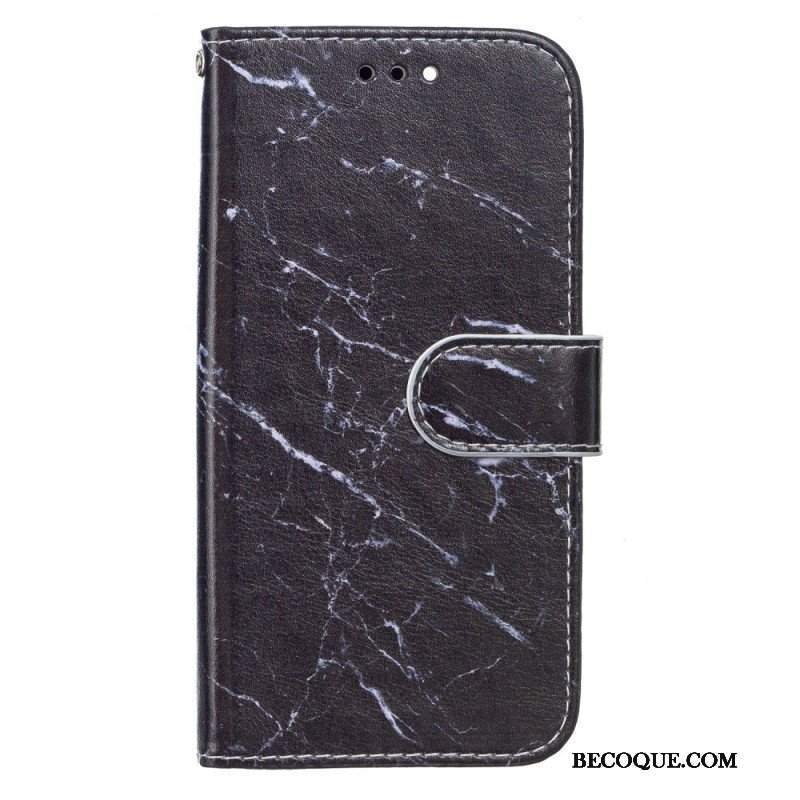 Etui Folio do Samsung Galaxy S22 5G Intensywny Marmur