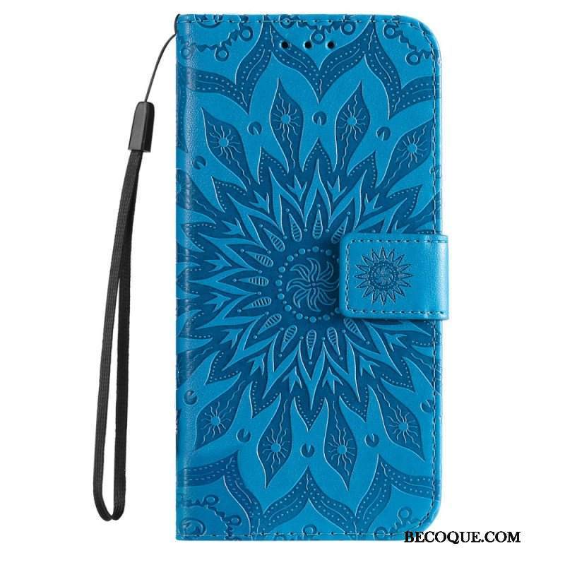 Etui Folio do Samsung Galaxy S22 Plus 5G Słonecznik