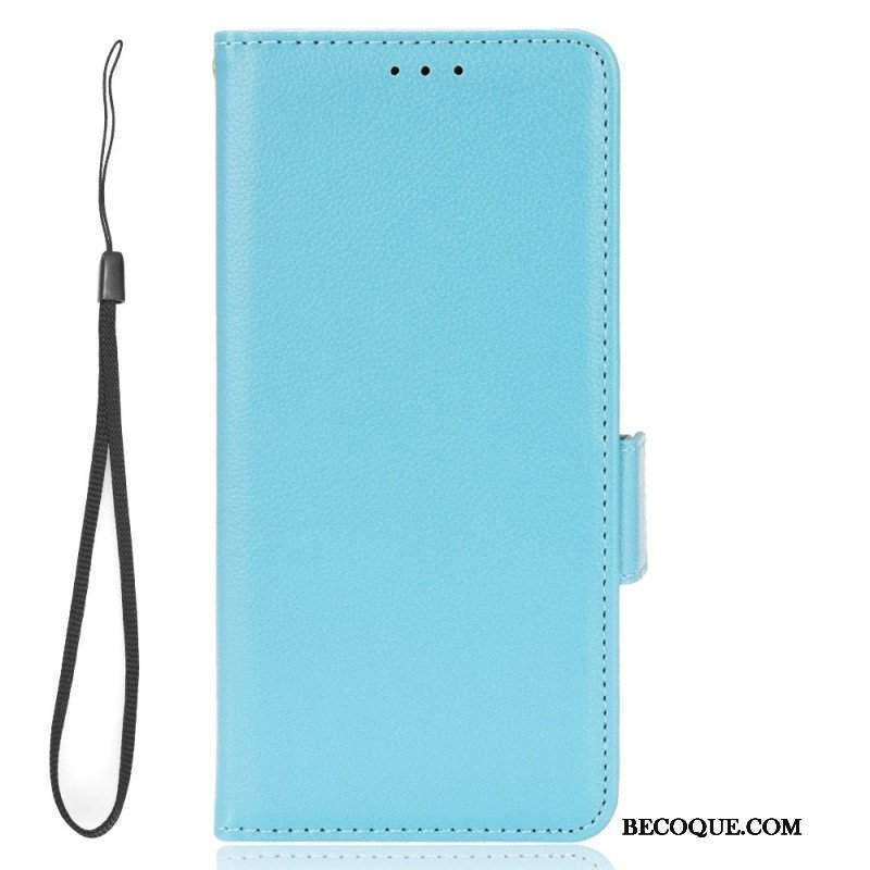 Etui Folio do Samsung Galaxy S23 5G Ultra Cienkie Podwójne Zapięcie