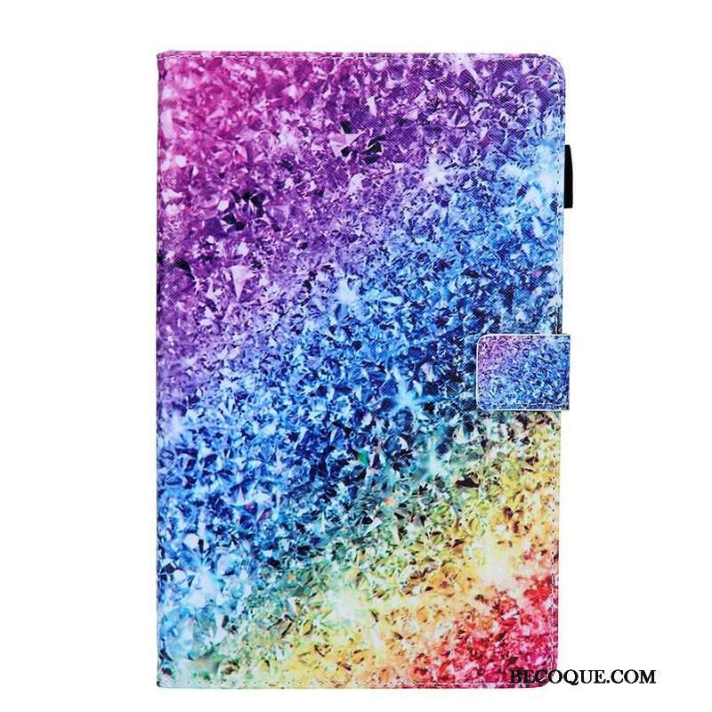 Etui Folio do Samsung Galaxy Tab A7 Lite Cekiny