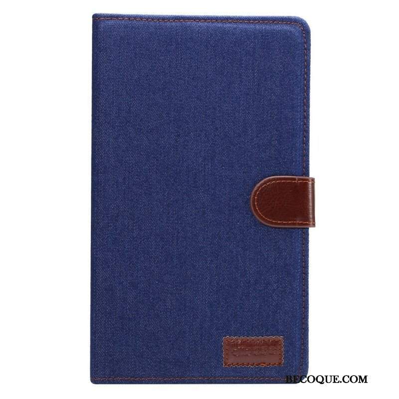 Etui Folio do Samsung Galaxy Tab A7 Lite Dżinsy