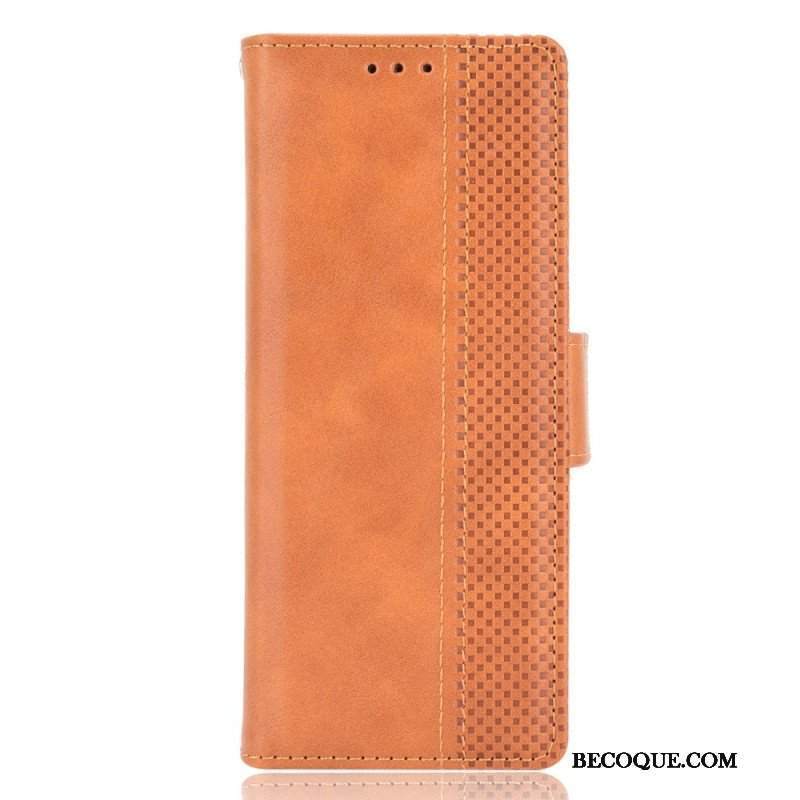 Etui Folio do Samsung Galaxy Z Fold 4 Retro Mozaika