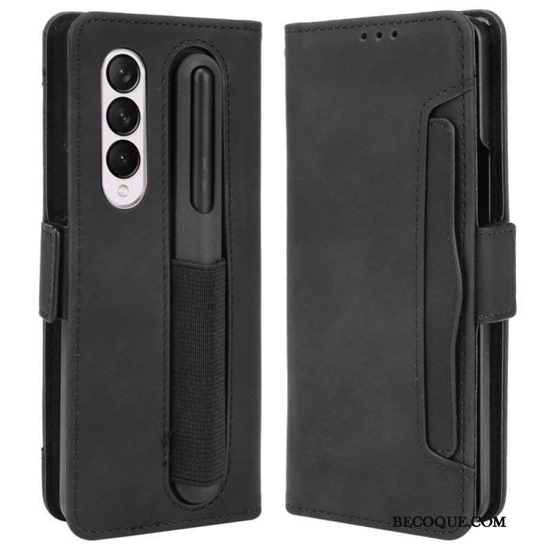 Etui Folio do Samsung Galaxy Z Fold 4 Szpieguj Z Pen Storage