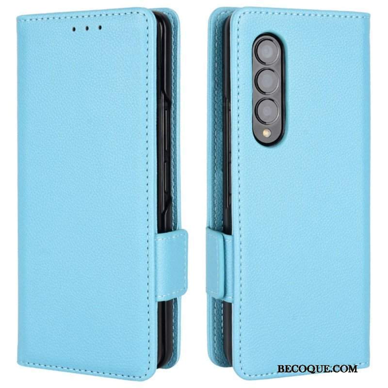 Etui Folio do Samsung Galaxy Z Fold 4 Winston Ze Sztucznej Skóry