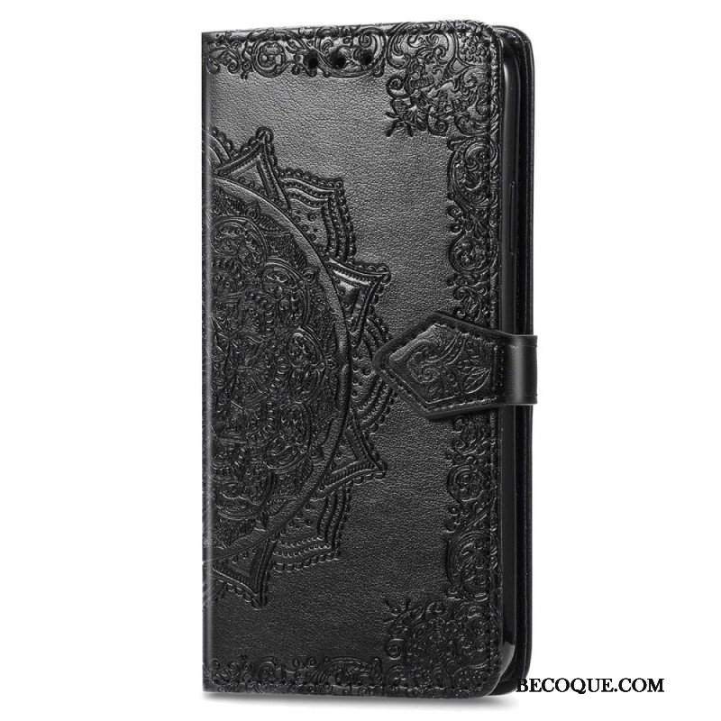 Etui Folio do Sony Xperia 1 IV Mandala Sun Ze Smyczą