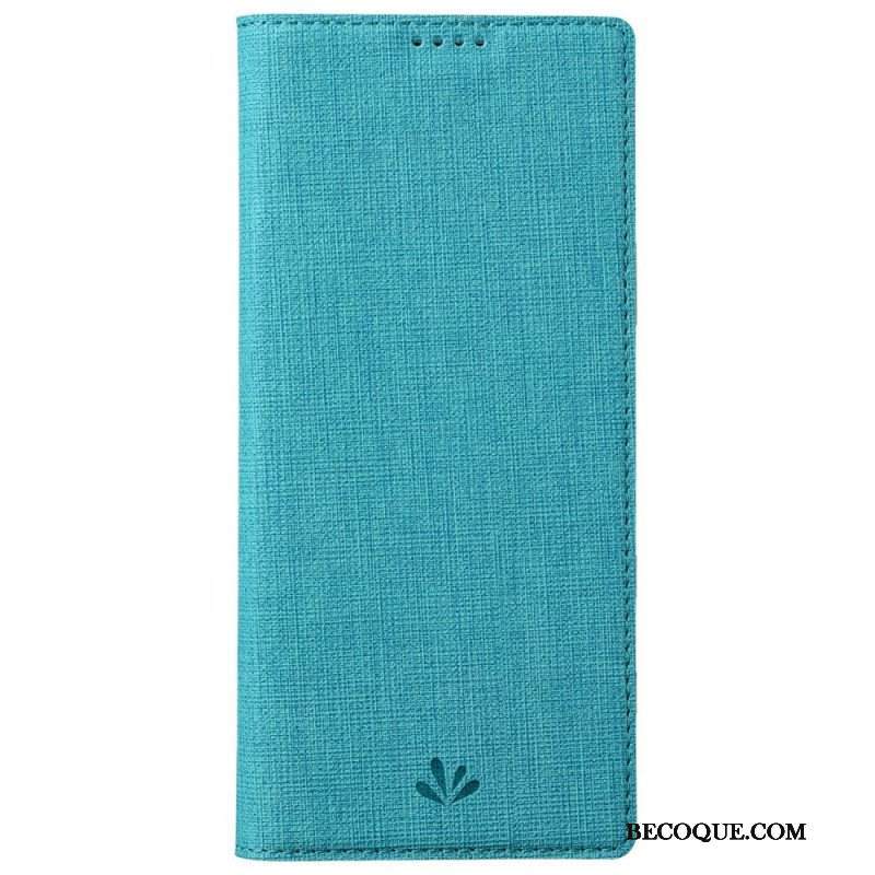 Etui Folio do Sony Xperia 1 IV Vili Tekstura Tkaniny