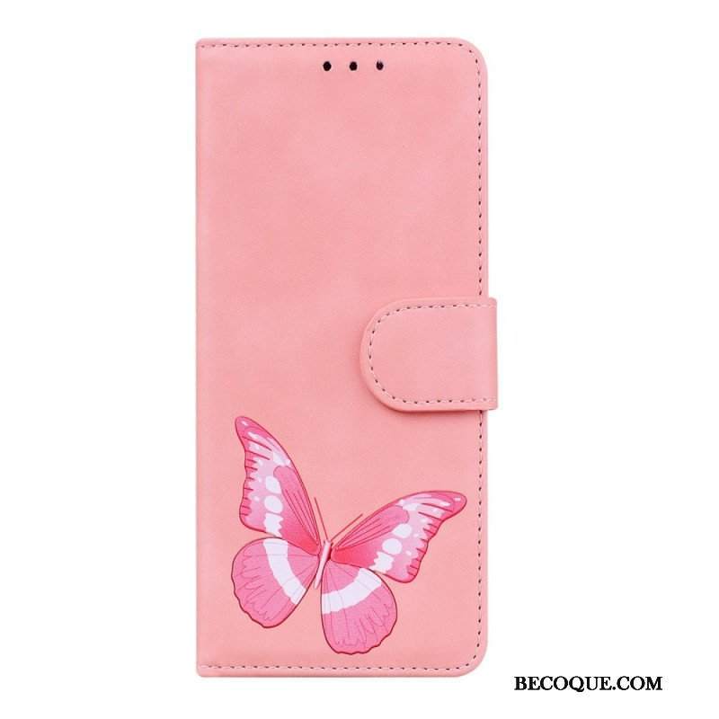 Etui Folio do Sony Xperia 1 IV Vintage Motyl