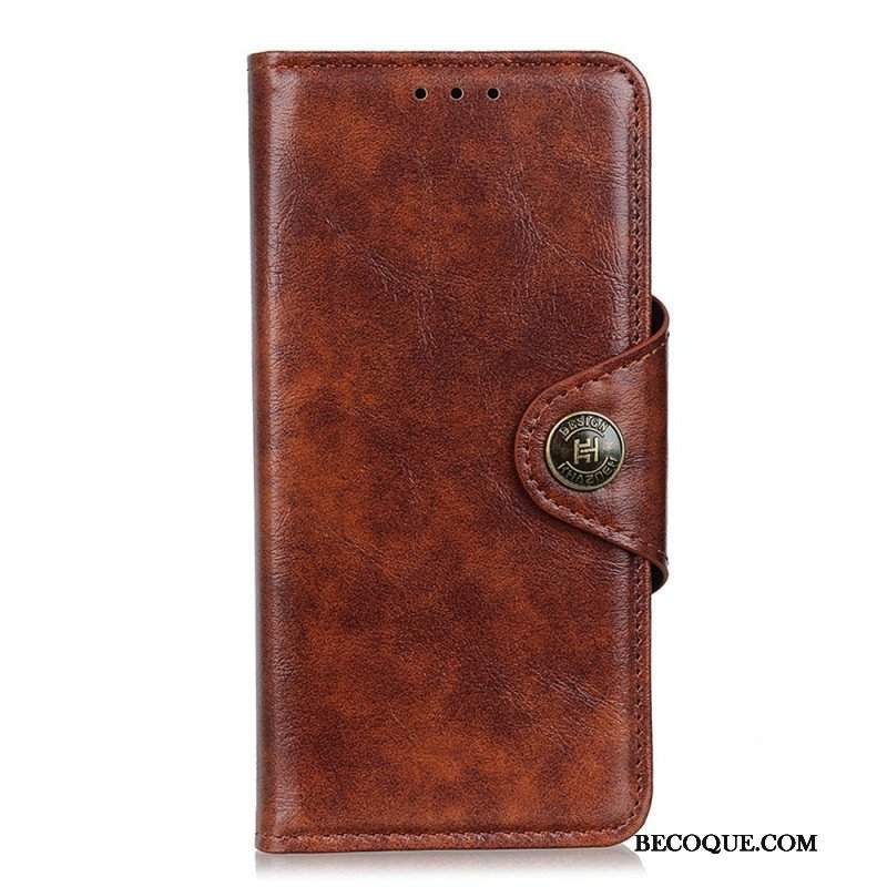 Etui Folio do Sony Xperia 10 IV Przycisk Zapięcia