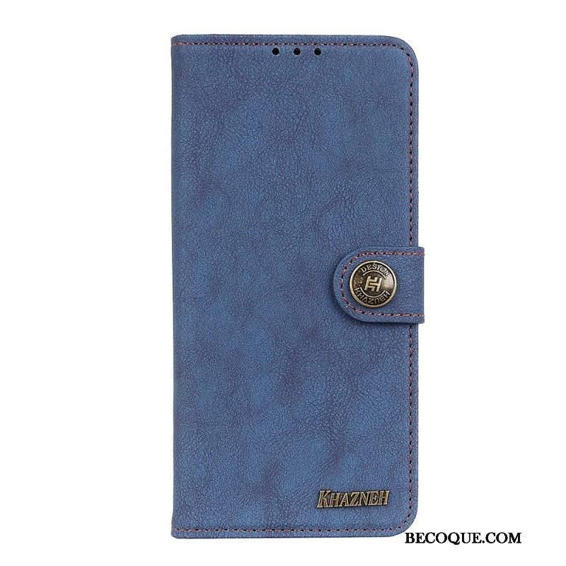 Etui Folio do Sony Xperia 10 IV Skórzana Dwoina Vintage Khazneh