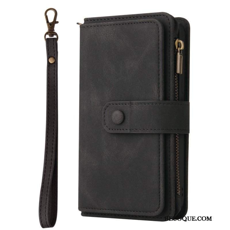 Etui Folio do Sony Xperia 10 IV Wielofunkcyjny Uchwyt Na Karty