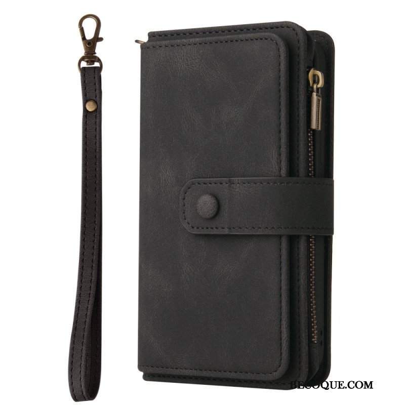 Etui Folio do Xiaomi 12 / 12X Wielofunkcyjny Uchwyt Na Karty