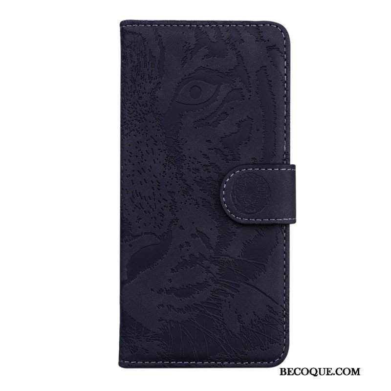 Etui Folio do Xiaomi 12 Pro Ślad Tygrysa