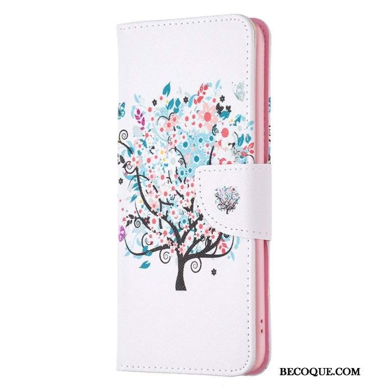 Etui Folio do Xiaomi 12T / 12T Pro Kolorowe Drzewo