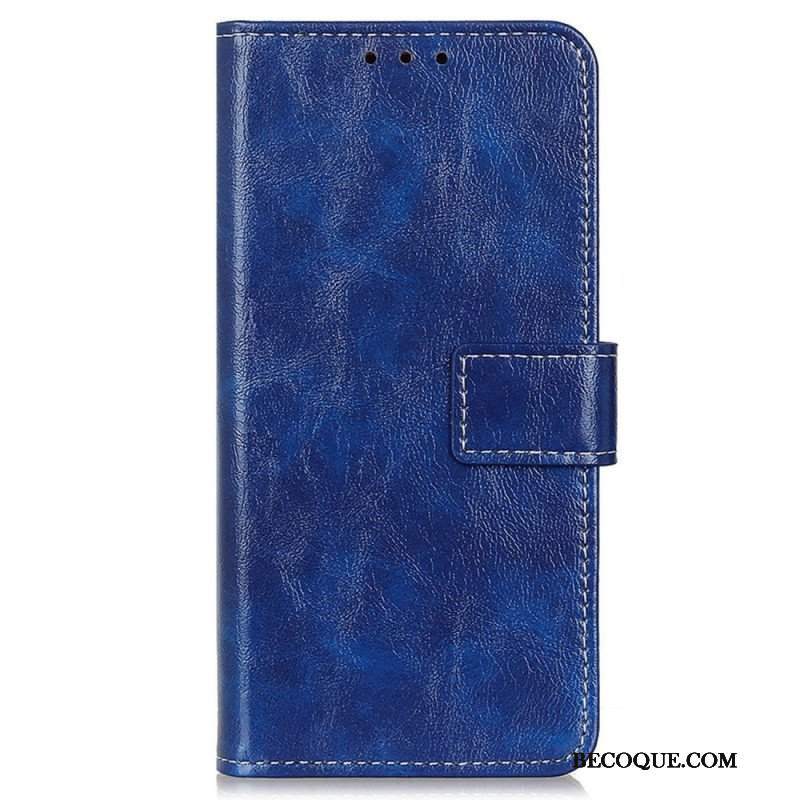 Etui Folio do Xiaomi 12T / 12T Pro Sztuczna Skóra Lakierowana