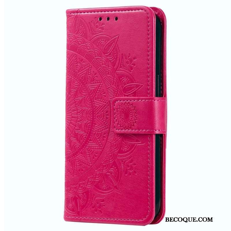 Etui Folio do Xiaomi 13 Mandala Sun Ze Smyczą