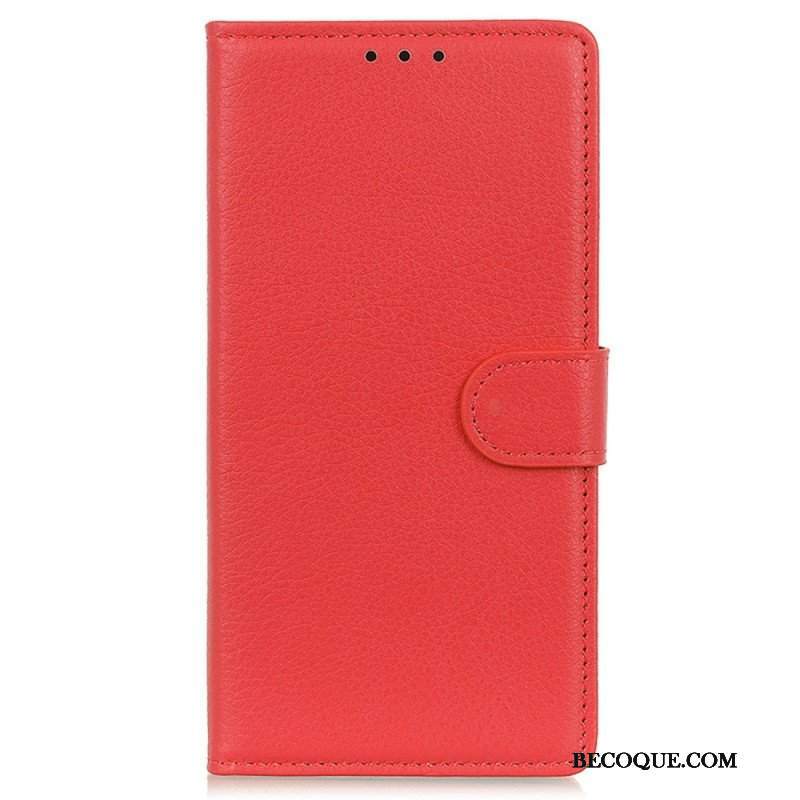 Etui Folio do Xiaomi 13 Tradycyjna Sztuczna Skóra