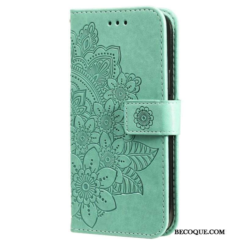 Etui Folio do Xiaomi 13 z Łańcuch Paskowata Mandala