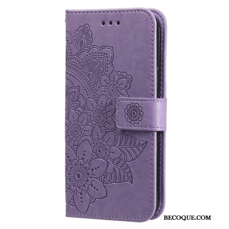 Etui Folio do Xiaomi 13 z Łańcuch Paskowata Mandala