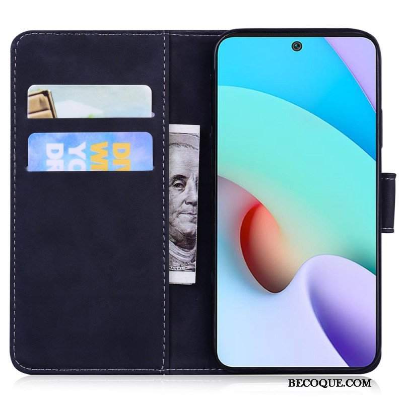 Etui Folio do Xiaomi Redmi A1 Ślad Tygrysa