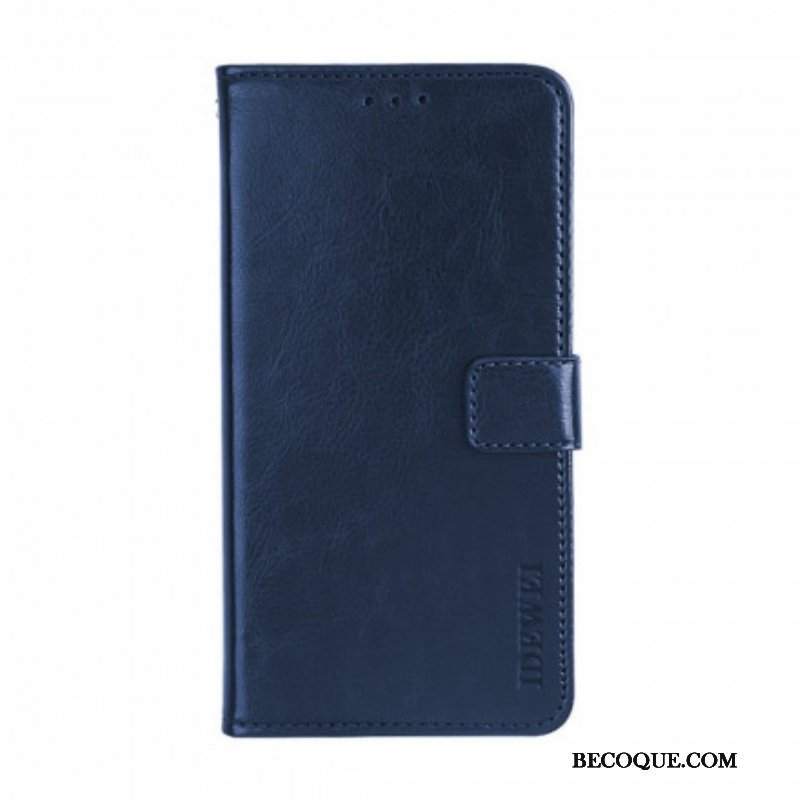 Etui Folio do Xiaomi Redmi Note 10 / 10S Imitacja Skóry Idewei