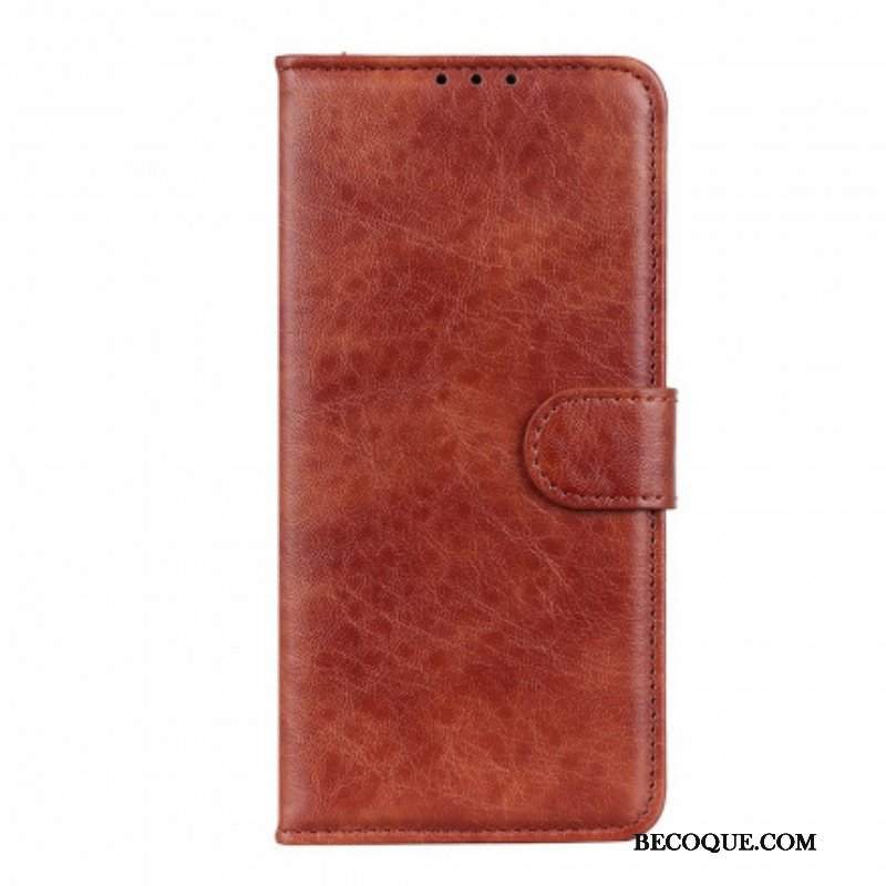 Etui Folio do Xiaomi Redmi Note 10 / 10S Teksturowana Sztuczna Skóra