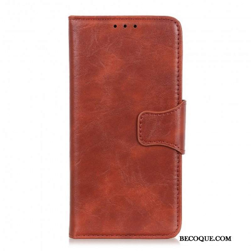 Etui Folio do Xiaomi Redmi Note 10 Pro Skórzany Futerał Klapa Magnetyczna