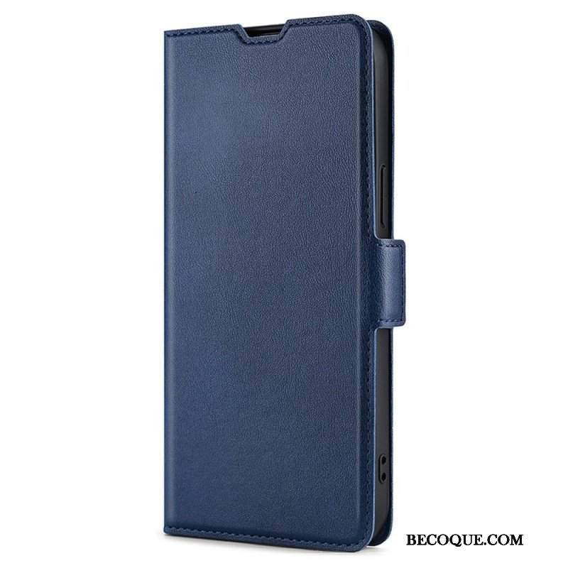 Etui Folio do Xiaomi Redmi Note 10 Pro Styl Z Bardzo Delikatnej Skóry