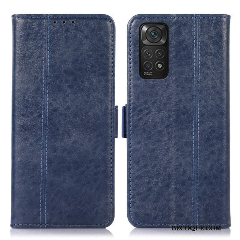 Etui Folio do Xiaomi Redmi Note 11 / 11S Subtelne Przeszycia