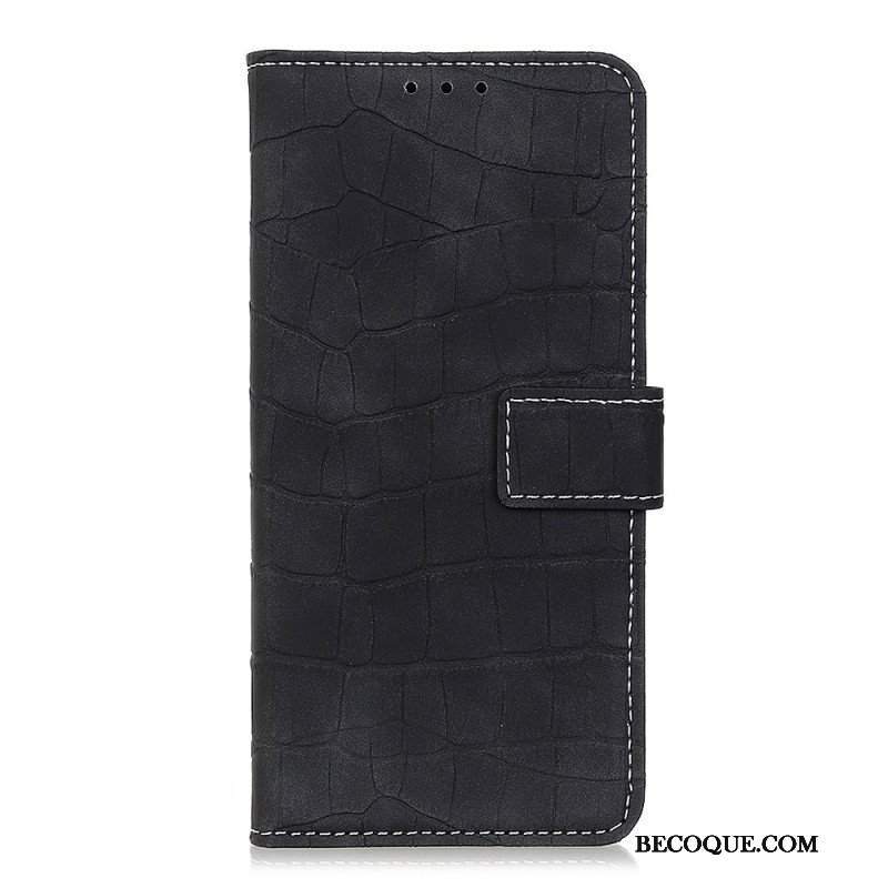 Etui Folio do Xiaomi Redmi Note 11 Pro / 11 Pro 5G Moc Krokodyla