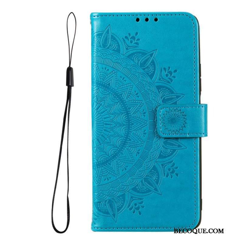 Etui Folio do Xiaomi Redmi Note 11 Pro Plus 5G Mandala Słońca