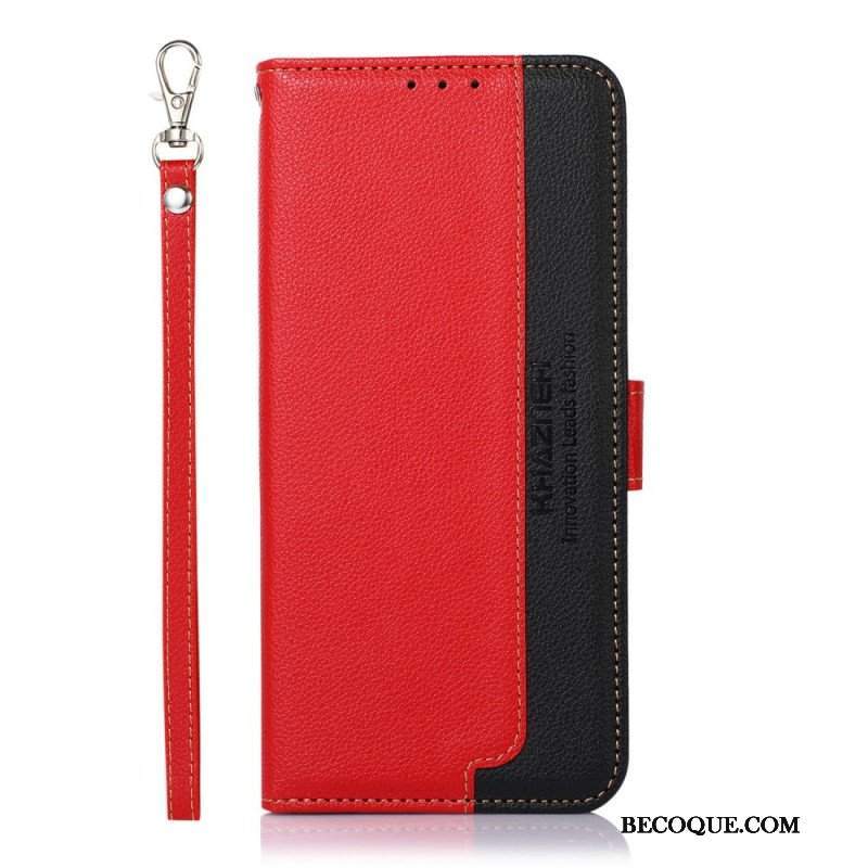 Etui Folio do Xiaomi Redmi Note 11 Pro Plus 5G Rfid Khazneh W Stylu Liczi