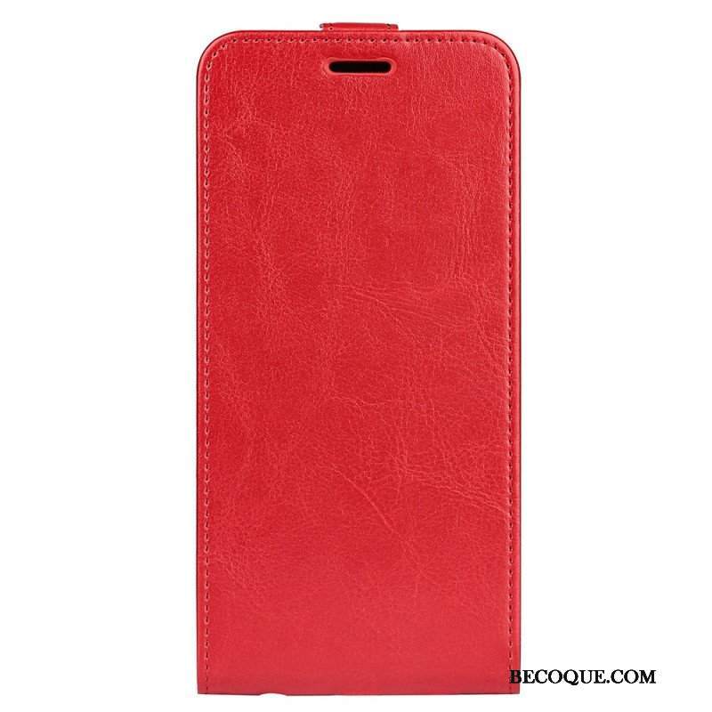 Etui Folio do Xiaomi Redmi Note 11 Pro Plus 5G Skórzany Futerał Pionowy Efekt Skóry Z Klapką