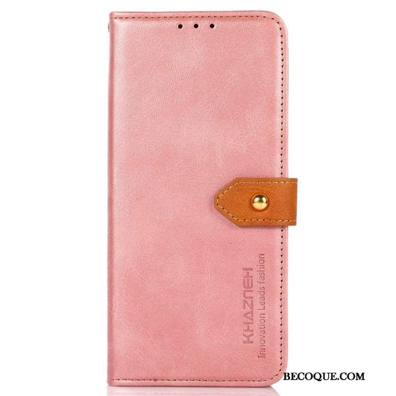 Etui Folio do Xiaomi Redmi Note 12 4G Z Paskiem Khazneh