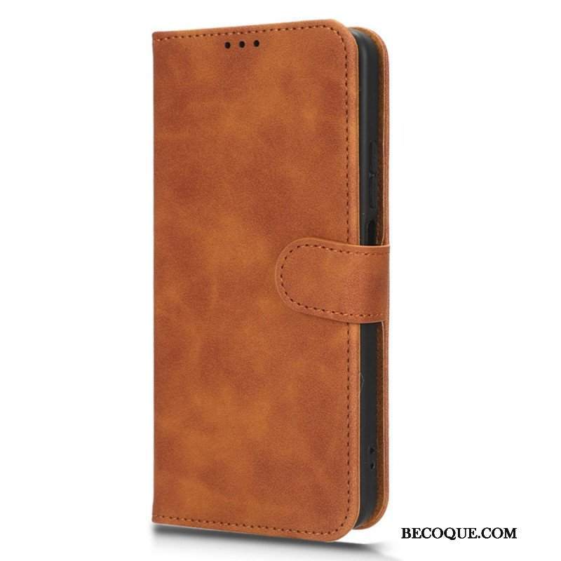 Etui Folio do Xiaomi Redmi Note 12 4G Zwykły Skórzany Styl