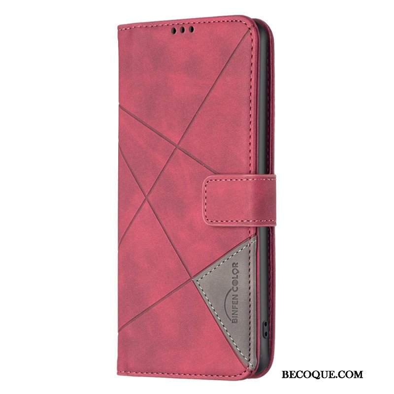 Etui Folio do Xiaomi Redmi Note 12 5G Binfen Kolor Diamenty