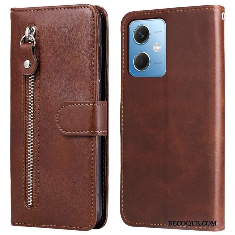 Etui Folio do Xiaomi Redmi Note 12 5G Portfel