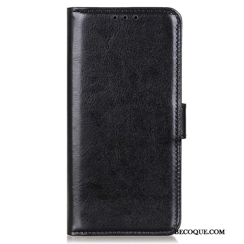 Etui Folio do Xiaomi Redmi Note 12 5G Sztuczna Skóra Lakierowana