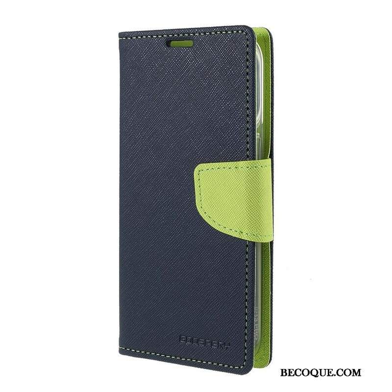 Etui Folio do iPhone 13 Pro Dwukolorowy Mercury Goospery