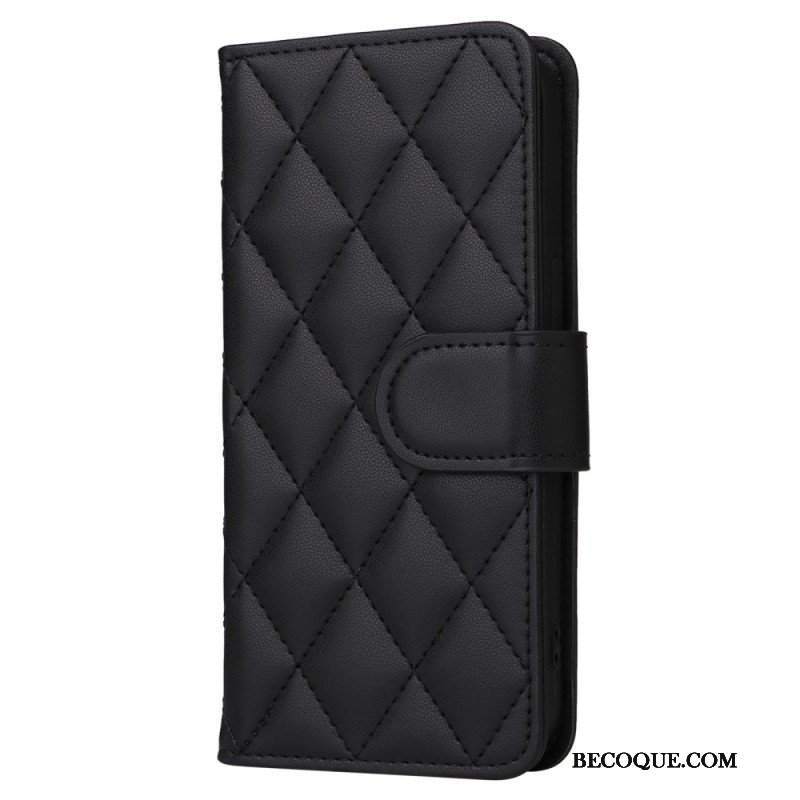 Etui Folio do iPhone 14 Pikowany Styl