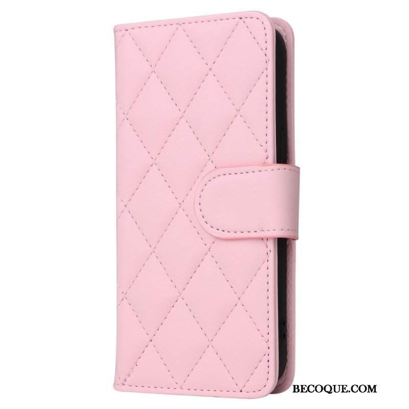 Etui Folio do iPhone 14 Pikowany Styl