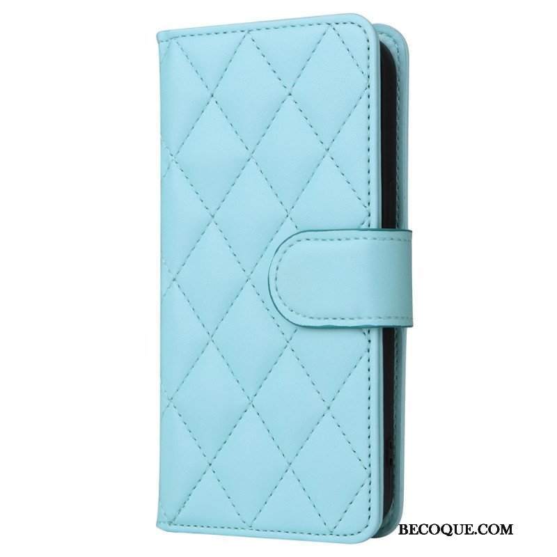 Etui Folio do iPhone 14 Pikowany Styl