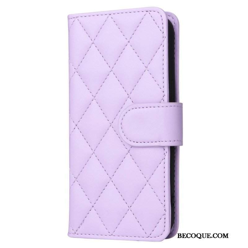 Etui Folio do iPhone 14 Pikowany Styl