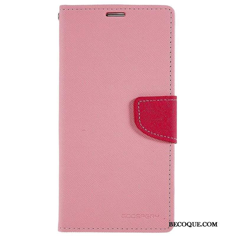 Etui Folio do iPhone 14 Pro Max Dwukolorowy Mercury Goospery