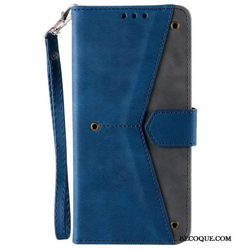 Etui Folio do iPhone 14 Szwy W Dotyku