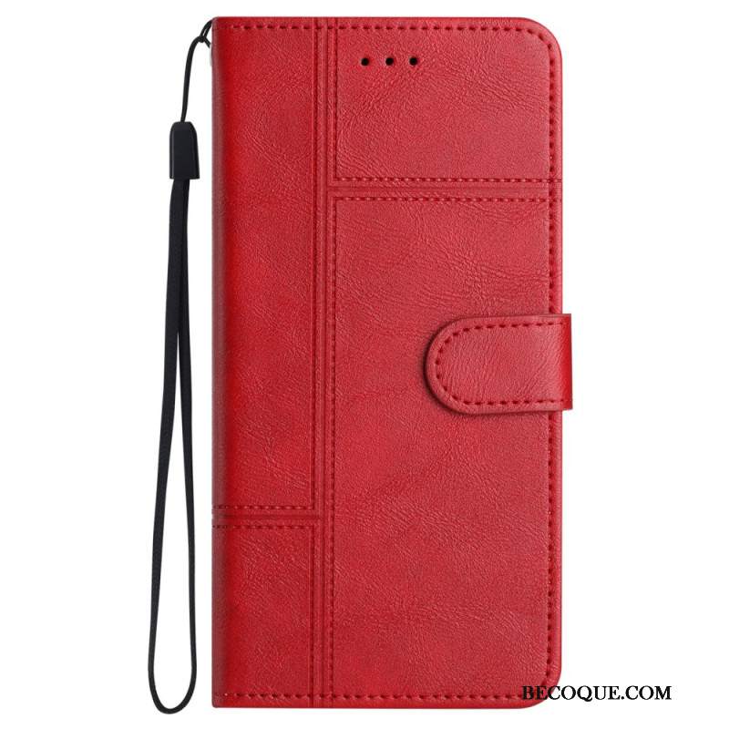 Etui Folio iPhone 16 Styl Biznesowy