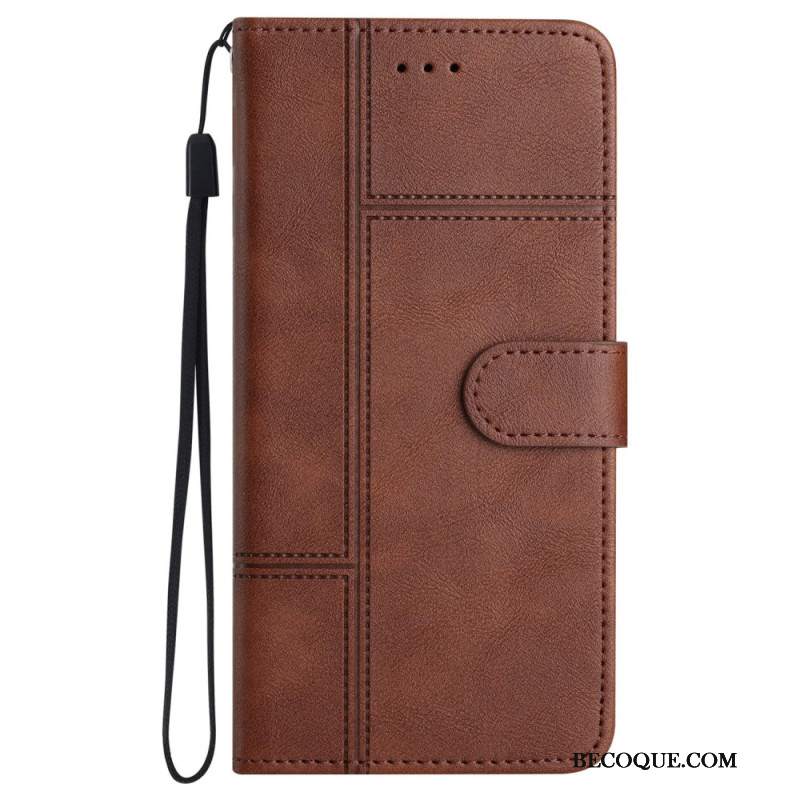 Etui Folio iPhone 16 Styl Biznesowy