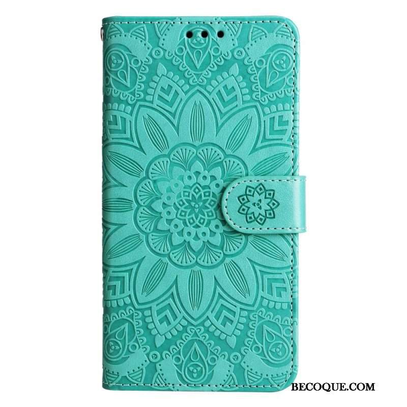 Etui Na Telefon Pokrowce do Xiaomi 13 Pro Mandala Sun Ze Smyczą